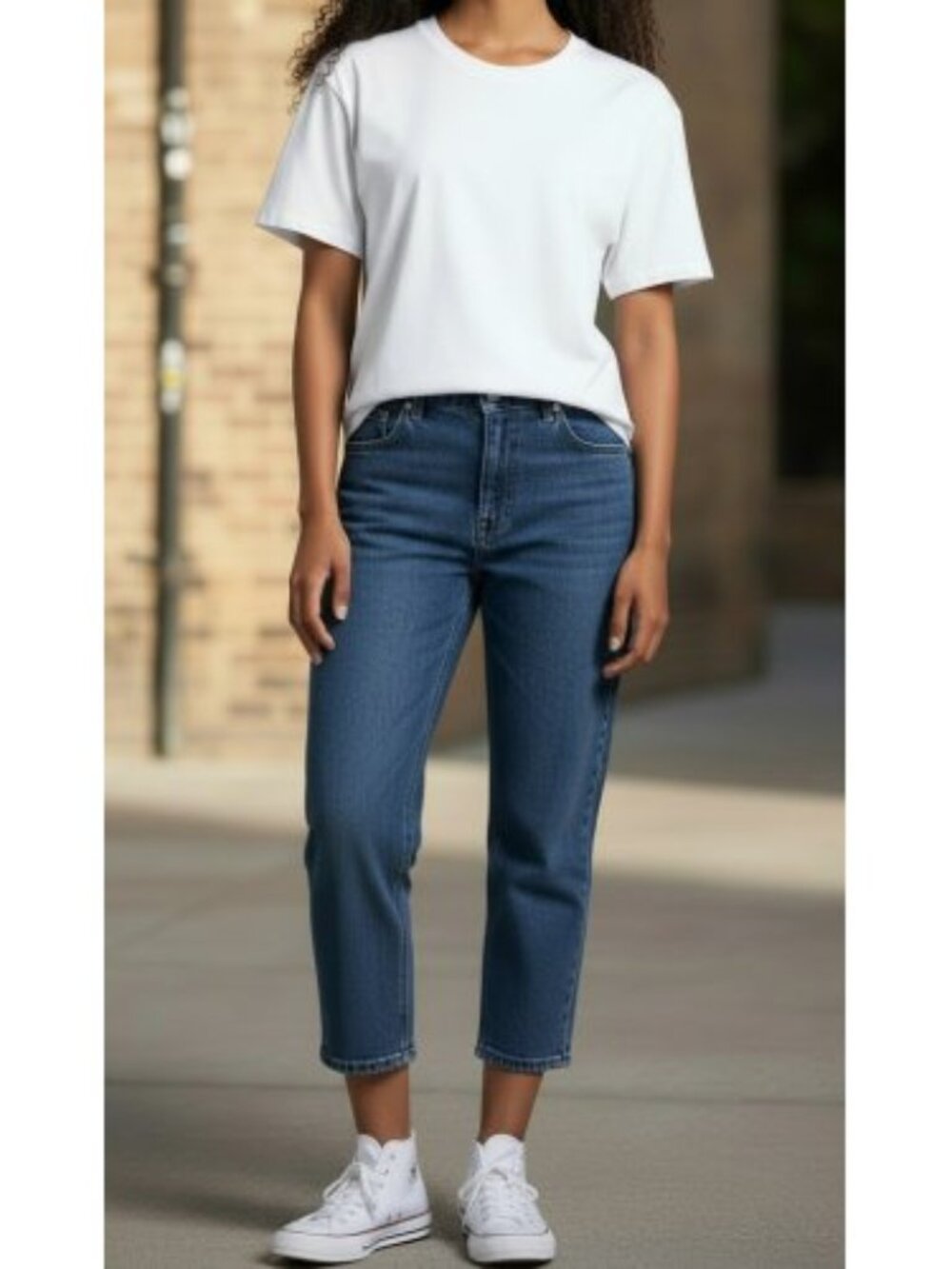 NEW Cropped Bootcut Stretch GAP Denim Jeans Ladies Size 4